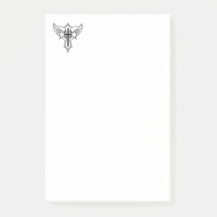 Notas Post-it® Cruz cristiana