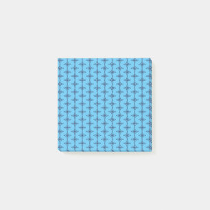 Notas Post-it® Cruz Cristiana en Arte Azul Celeste