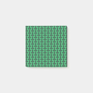 Notas Post-it® Cruz minimalista moderna arte cristiano contemporá