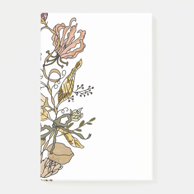 Notas Post-it® Cuaderno de belleza silenciosa (Anverso)