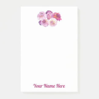 Notas Post-it® Cuaderno de Dahlias Deslumbrantes
