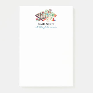 Notas Post-it® Cuaderno de puntuación personalizado para noche de