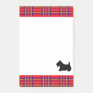 Notas Post-it® Cuaderno de regalo Terrier Escocés Clásico