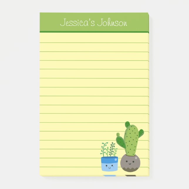 Notas Post-it® Cuaderno Personalizado con Líneas para Amantes de  (Anverso)