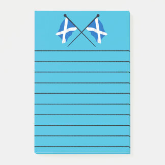 Notas Post-it® Cuadernos Escoceses
