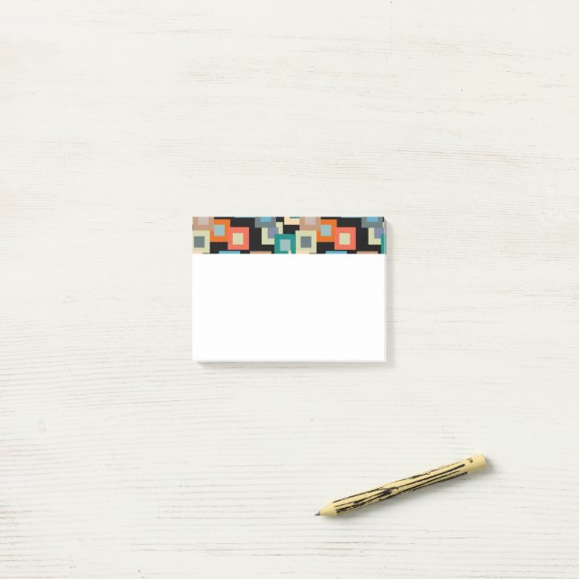 Notas Post-it® Cuadrados de luz en la oscuridad (Escritorio)