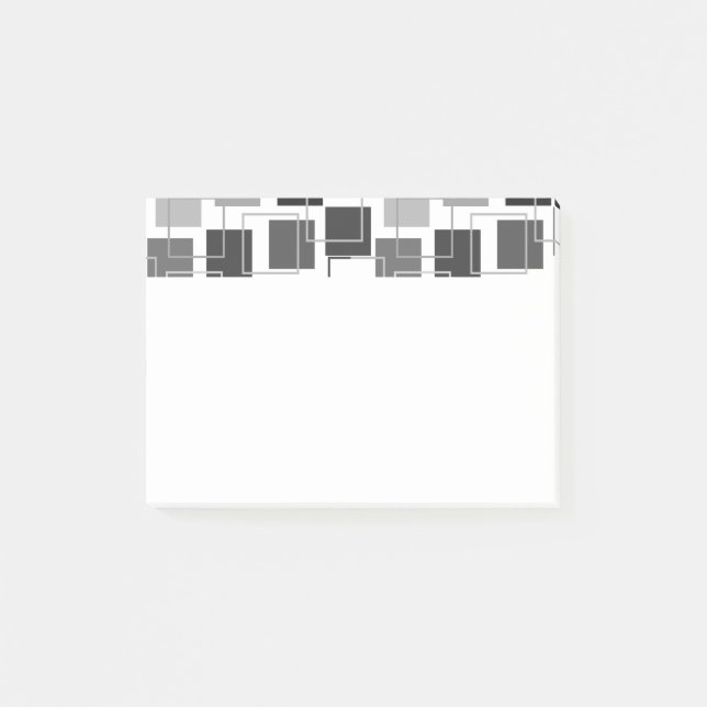 Notas Post-it® Cuadrados y líneas generales (Anverso)
