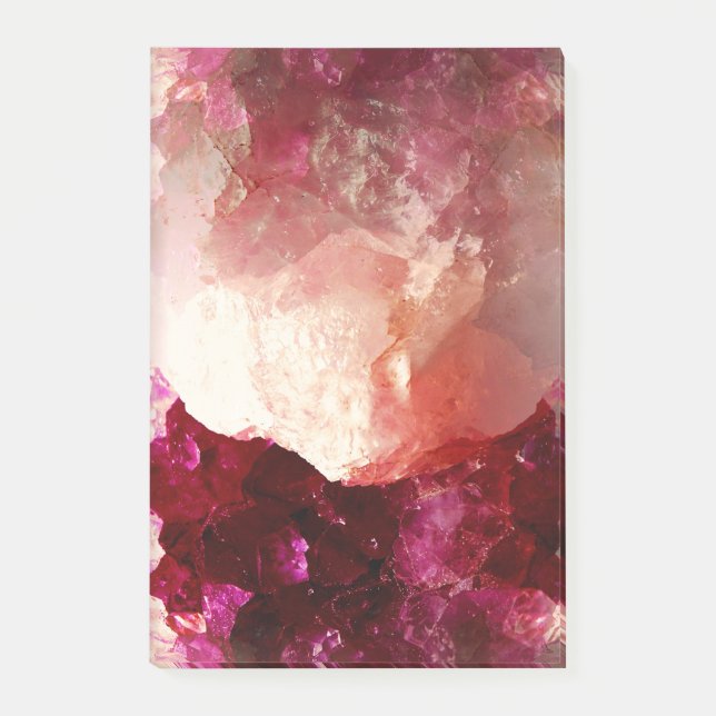 Notas Post-it® Cuarzo de Rosey (Anverso)