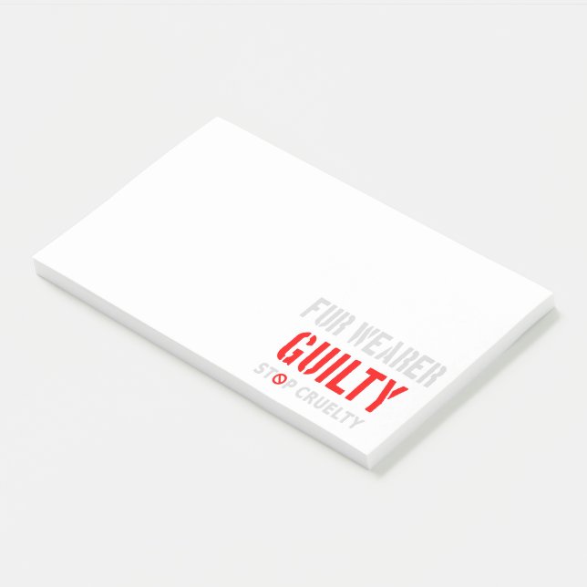 Notas Post-it® Cuatro de los culpables (En perspectiva)