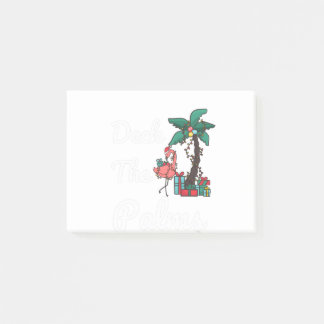 Notas Post-it® Cubierta Las Palmas Navidades Tropicales Flamingo 