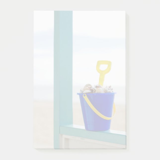 Notas Post-it® Cubo llenado de los Seashells (Anverso)