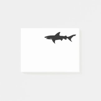 Notas Post-it® Cuidado con los tiburones que dibujan