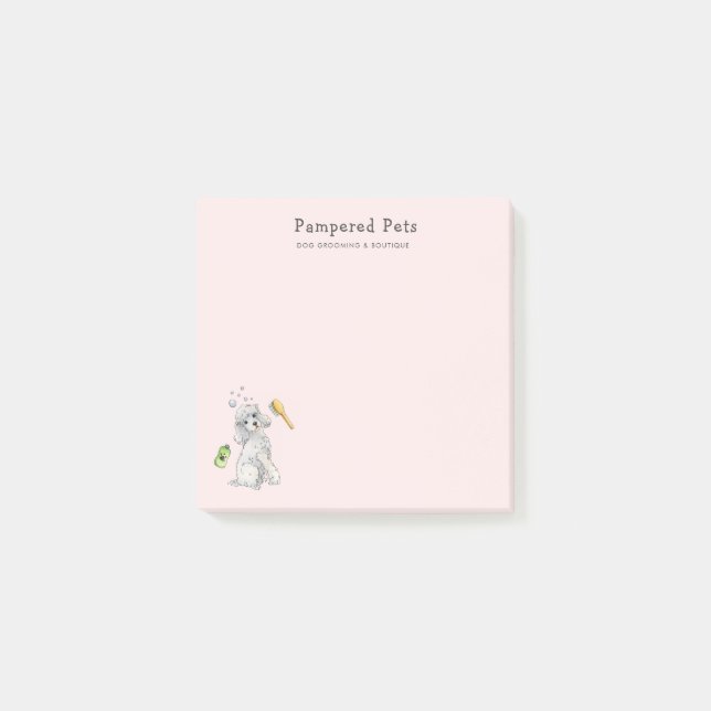 Notas Post-it® Cuidador de mascotas lindo (Anverso)