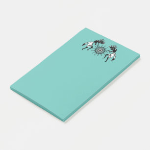 Notas Post-it® Cultura de los nativos estadounidenses - Baile sol
