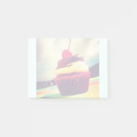 Cupcake Colorido con Cereza Encima