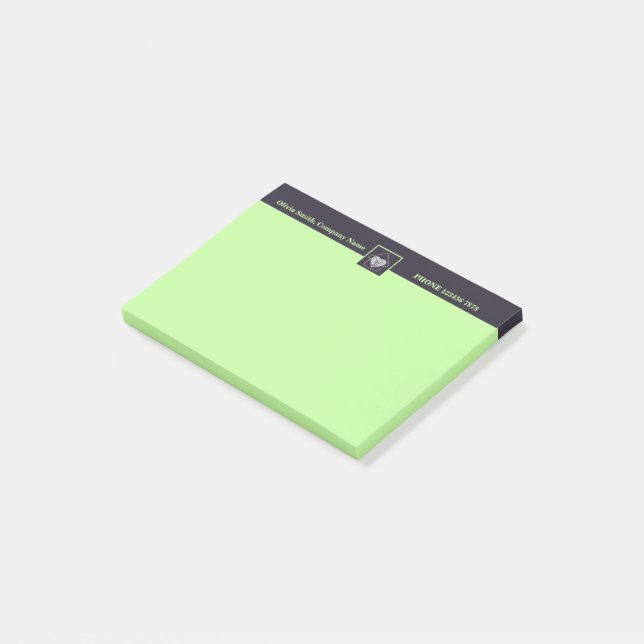 Notas Post-it® Cura promocional de cuidado de personas de edad pú (En perspectiva)