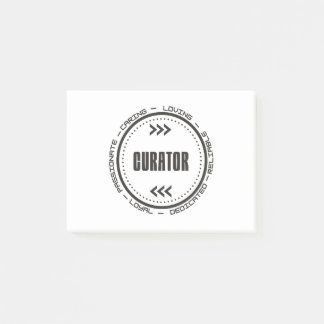 Notas Post-it® Curador asombroso