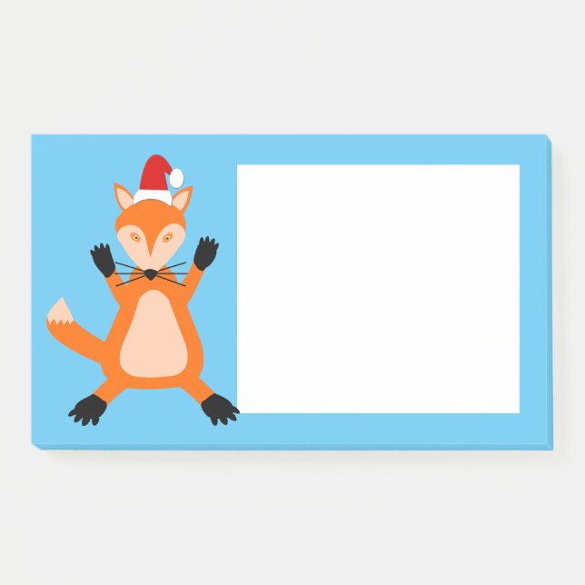 Notas Post-it® Curte Navidades Fox (Anverso)