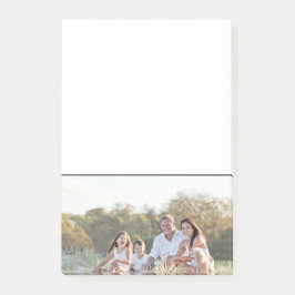 Notas Post-it® Custom family photo add photo stylish personalized