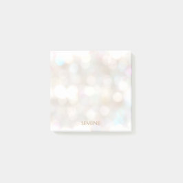 Notas Post-it® Cute Bokeh Personalizado