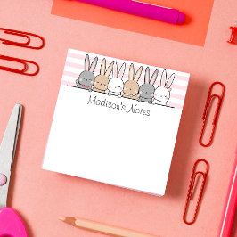 Notas Post-it® Cute Bunnies Personalizados