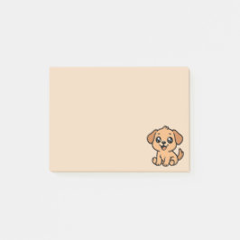 Notas Post-it® Cute Cartoon Dog Post-It Notes