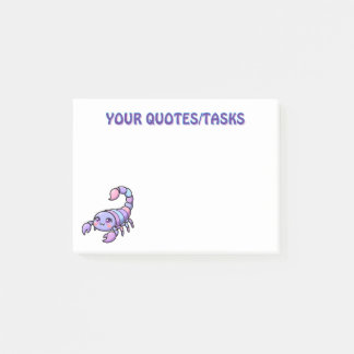 Notas Post-it® Cute Chibi Escorpio Zodiaco