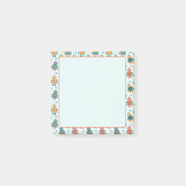 Notas Post-it® Cute Customizable Robot Print