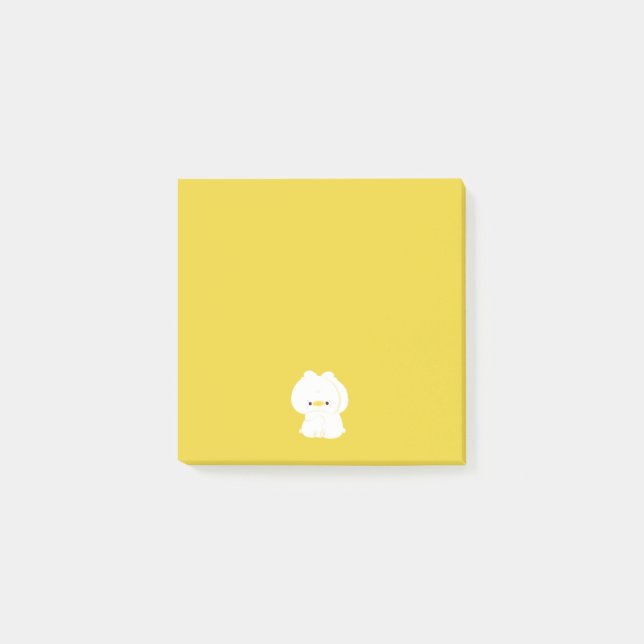 Notas Post-it® Cute Duck Couple (Anverso)
