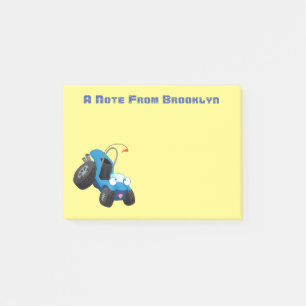 Notas Post-it® Cute dune buggy off road vehicle cartoon