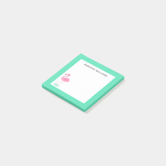 Notas Post-it® cute flamingo in the summer