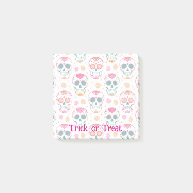 Notas Post-it® Cute Ghost Bat (Anverso)