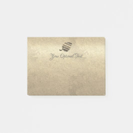 Notas Post-it® Cute Gold Leaf