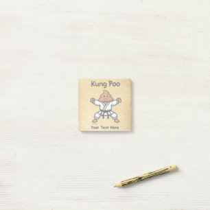 Notas Post-it® Cute Kung Poo Karate