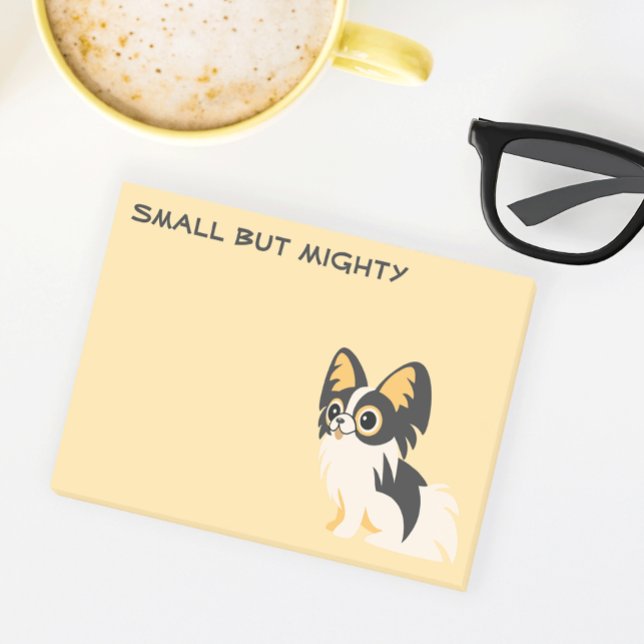Notas Post-it® Cute long-haired Chihuahua cartoon (Subido por el creador)