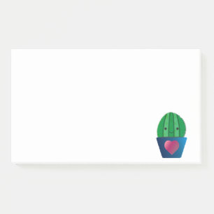Notas Post-it® Cute Love Cactus