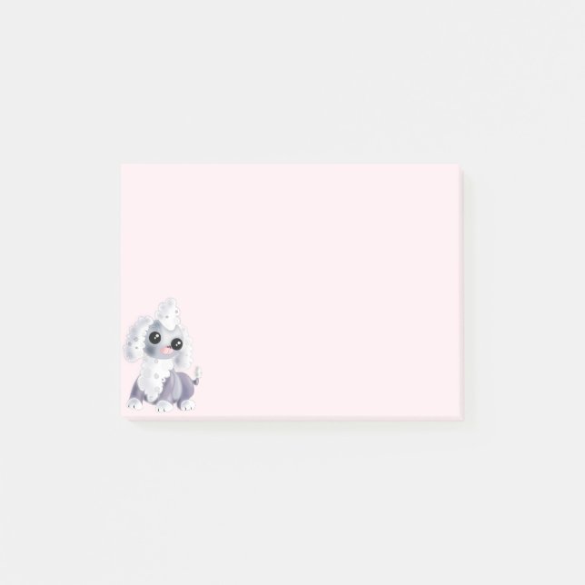 Notas Post-it® Cute Mascota Dog Post it Notes (Anverso)
