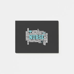 Notas Post-it® Cute Nurse RN LVN Nursing School Medical