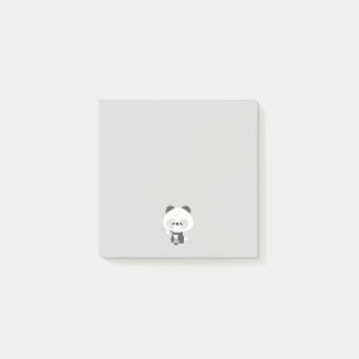 Notas Post-it® Cute Panda Barista