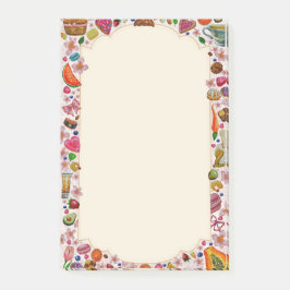 Notas Post-it® Cute Pastry Confections Sweets