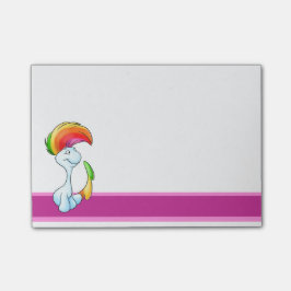 Notas Post-it® Cute personalizado unicorn lo publica