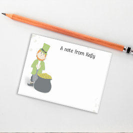 Notas Post-it® Cute simple Leprechaun San Patricio