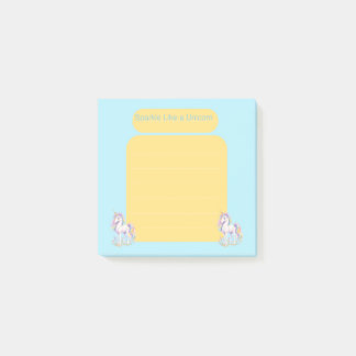 Notas Post-it® Cute Sparkle Como un Unicornio Pastel Post it Note