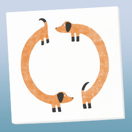 Notas Post-it® Dachshund divertido