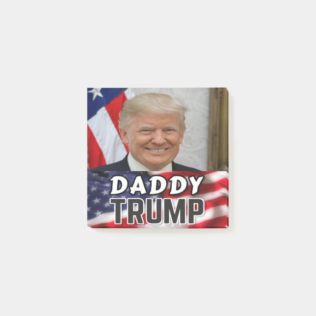 Notas Post-it® Daddy Trump (Anverso)
