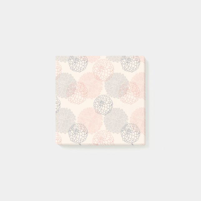 Notas Post-it® Dahlias Post Apunta (Anverso)