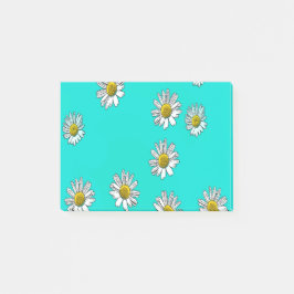 Notas Post-it® Daisies dibujado