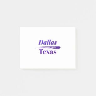 Notas Post-it® Dallas Texas