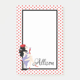 Notas Post-it® Dama Elegante