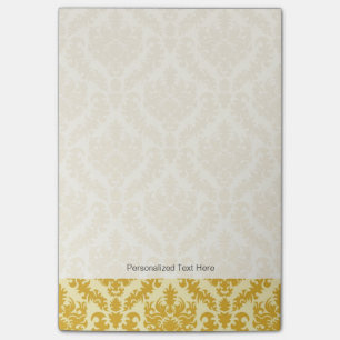 Notas Post-it® Damasco del oro